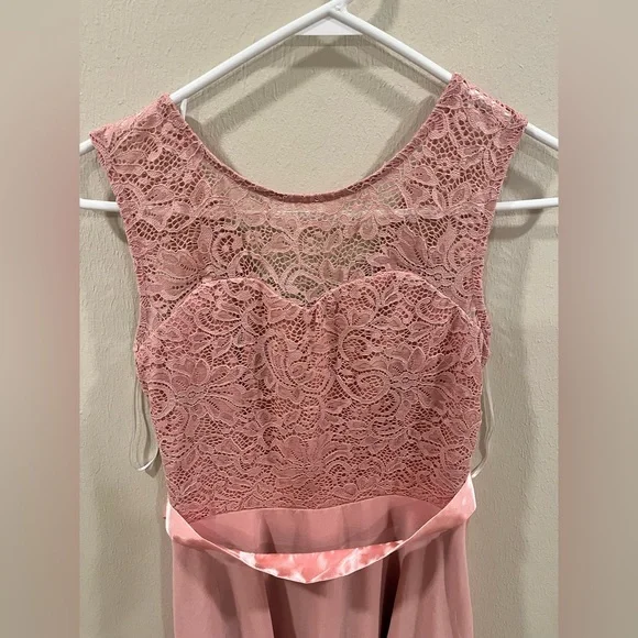 BeryLove Blush Pink Lace Cocktail Dress - Size Small - Picture 2 of 9
